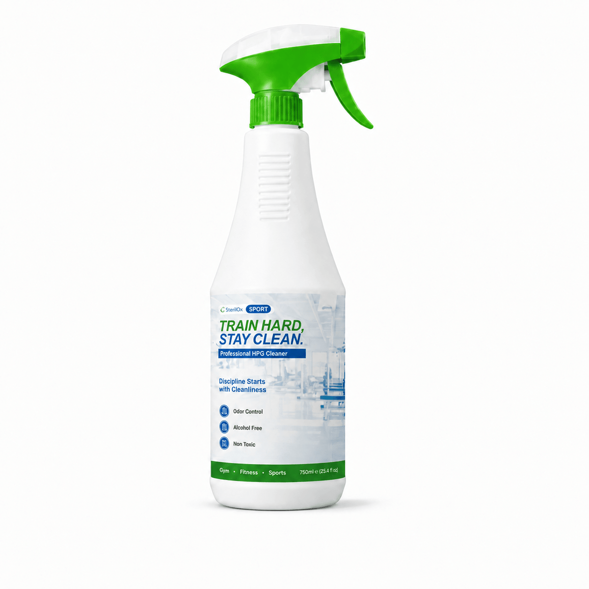 SterilOx Sport 750 ml — Spray Limpiador y Neutralizador de Olores para Equipamiento Deportivo - Sterilox