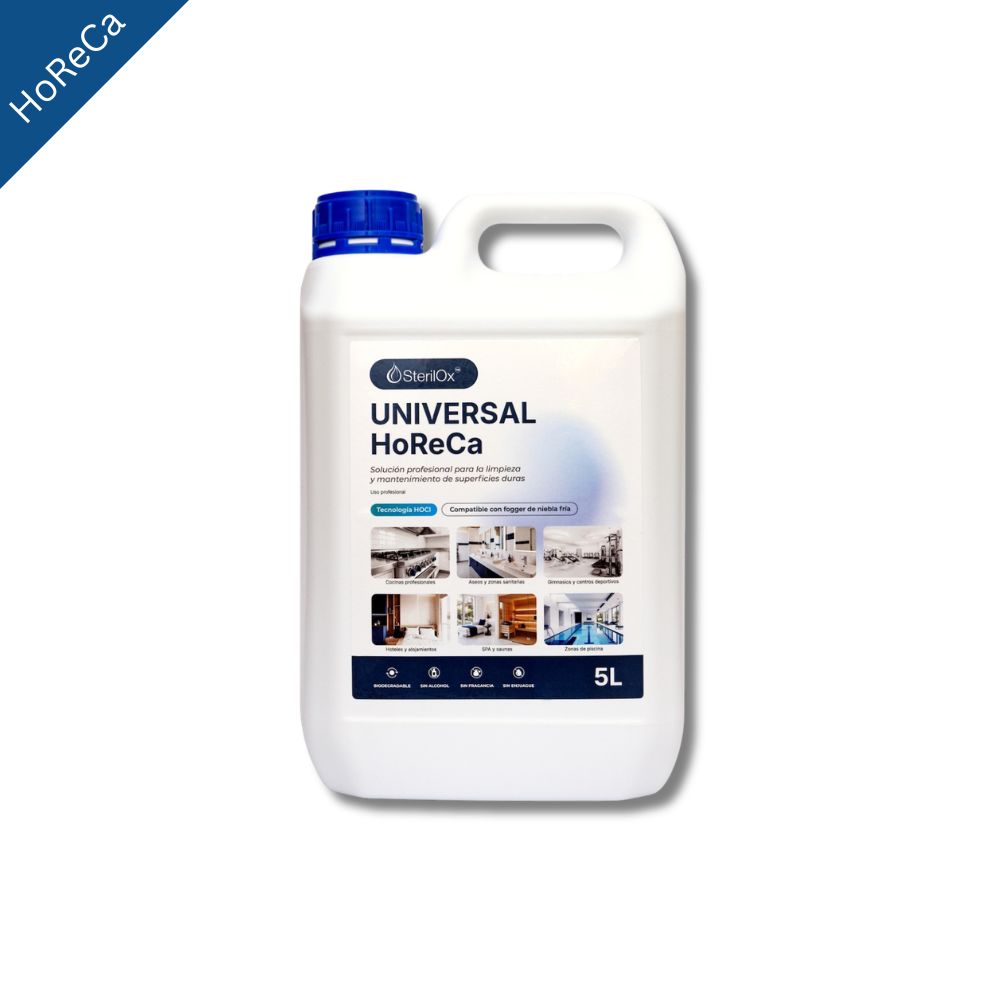 SterilOx Universal HoReCa 5 L — Limpiador Profesional Superficies HOCl