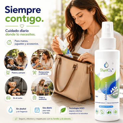SterilOx 100 ml — Bruma Cosmética para Piel y Manos con HOCl - Sterilox