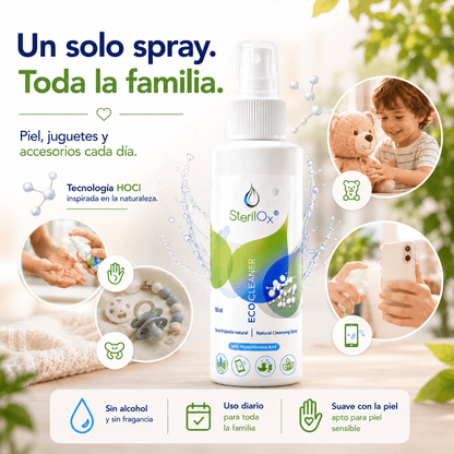 SterilOx 100 ml — Bruma Cosmética para Piel y Manos con HOCl - Sterilox