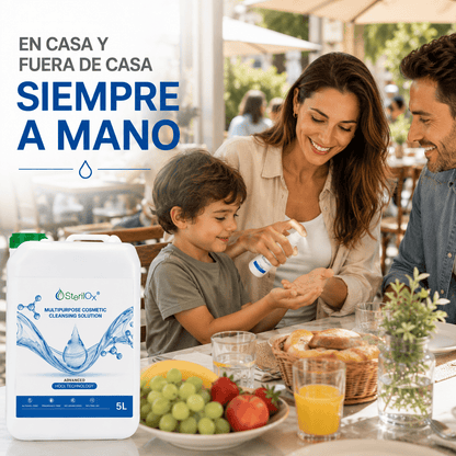 SterilOx 5 L — Solución Cosmética de Limpieza Multiusos HOCl (Recarga) - Sterilox