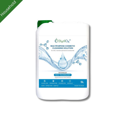 SterilOx 5 L — Solución Cosmética de Limpieza Multiusos HOCl (Recarga) - Sterilox