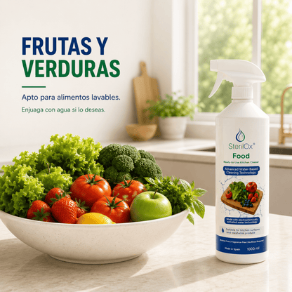 SterilOx Food 1000 ml – Limpiador Alimentario Multiuso - Sterilox