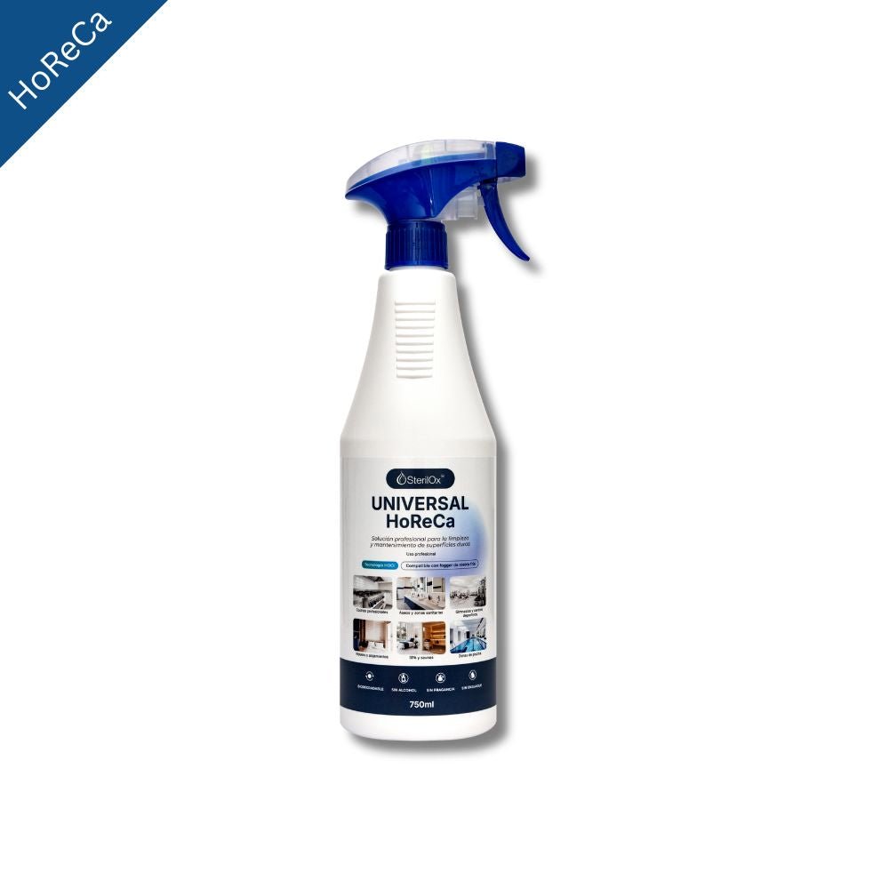 SterilOx Universal HoReCa 750 ml — Spray Limpiador Profesional HOCl - Sterilox