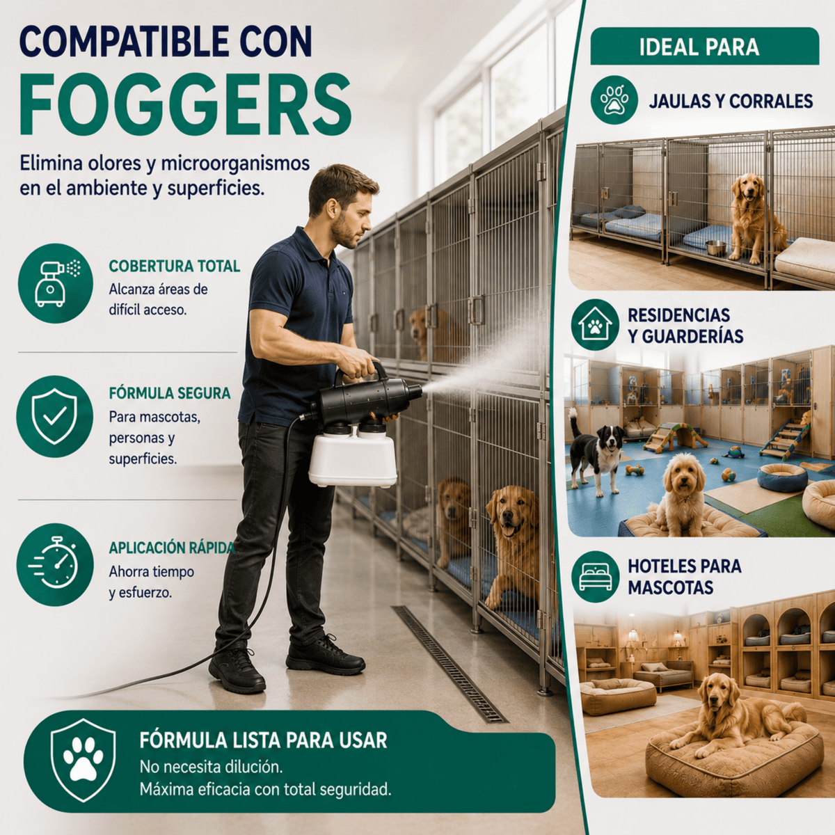 SterilOx ZOO 1 L — Spray Eliminador de Olores para Mascotas - Sterilox